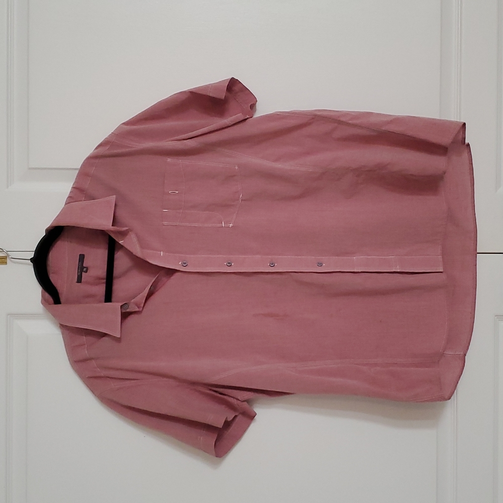 RW&Co 100% Cotton Button Up Collared Men's Shirt